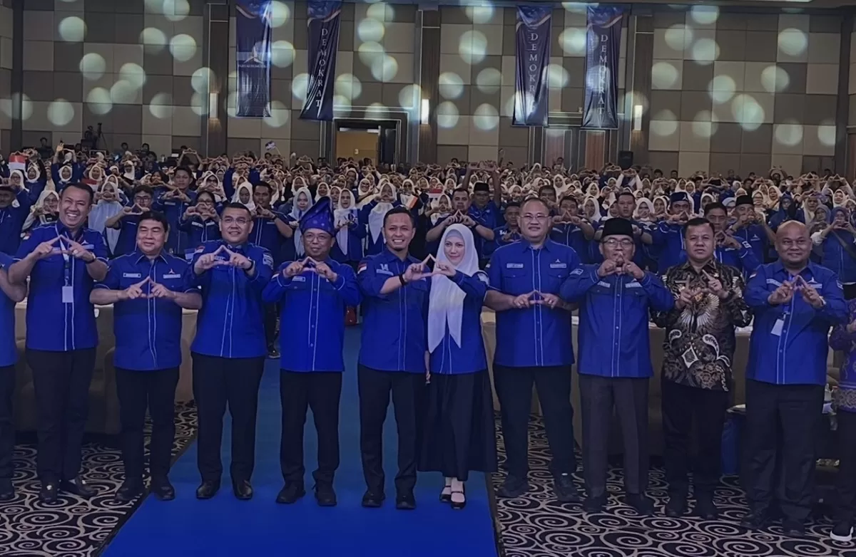 Agung Nugroho Kembali Nahkodai Demokrat Riau, Terpilih Aklamasi di Musda VI