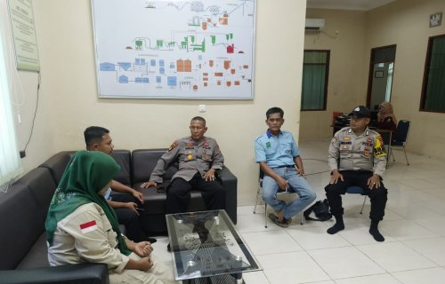 Wujudkan Ketahanan Pangan, Kapolsek Bukit Batu Gelar Rakor Bersama PT. SDA